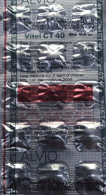 Vitel Ct 40mg Strip Of 15 Tablets