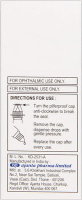 New Maxmoist Bottle Of 10ml Eye Drops