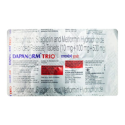 Dapanorm Trio Strip Of 10 Tablets