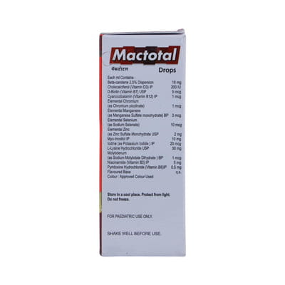 Mactotal Bottle Of 15ml Oral Drops