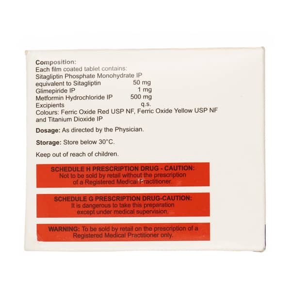 Sitamax Gm 1Mg Strip Of 10 Tablets