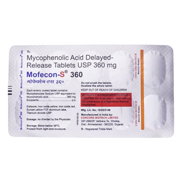 Mofecon S 360Mg Strip Of 10 Tablets
