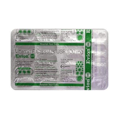Elvitamin 400mg Strip Of 10 Capsules