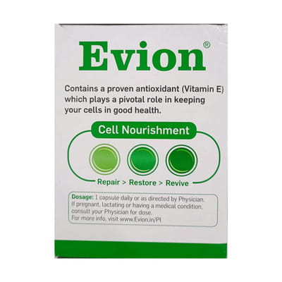 Elvitamin 400mg Strip Of 10 Capsules