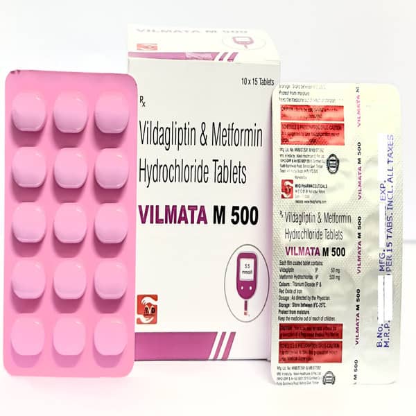 Vilmata M 500Mg Strip Of 15 Tablets