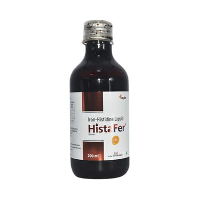 Histafer Delicious Orange Flavour Bottle Of 200ml Oral Liquid