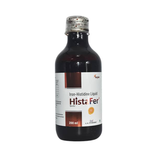 Histafer Delicious Orange Flavour Bottle Of 200ml Oral Liquid