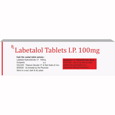 Lebolol 100mg Strip Of 10 Tablets