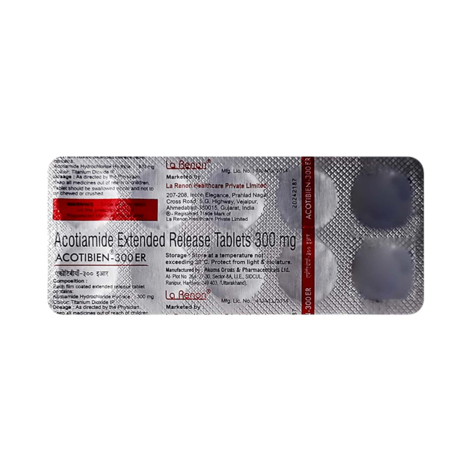 acotibien er 300mg tablets