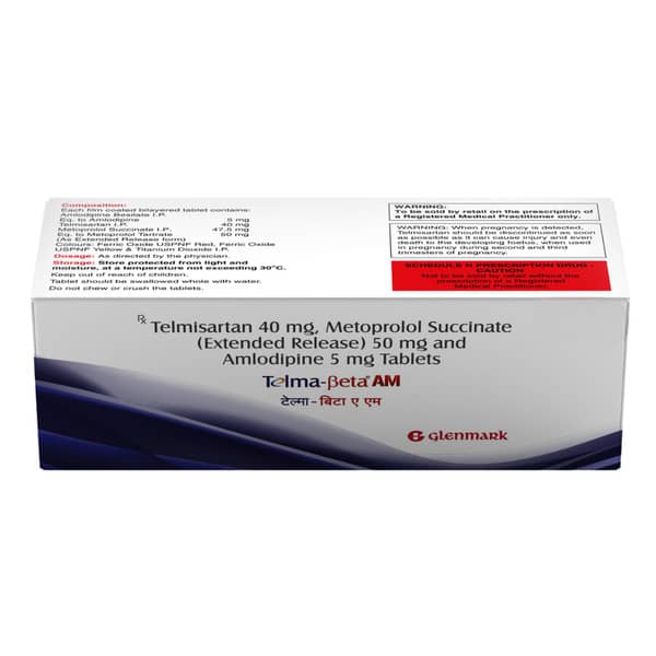 Telma Beta Am Strip Of 10 Tablets