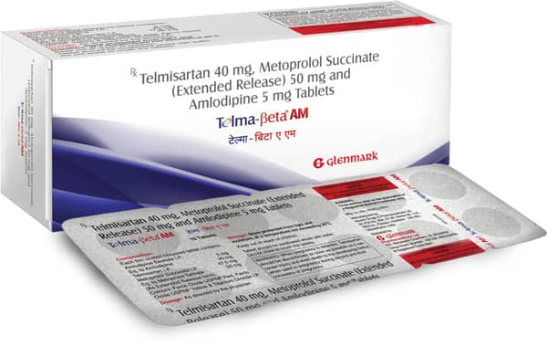 Telma Beta Am Strip Of 10 Tablets