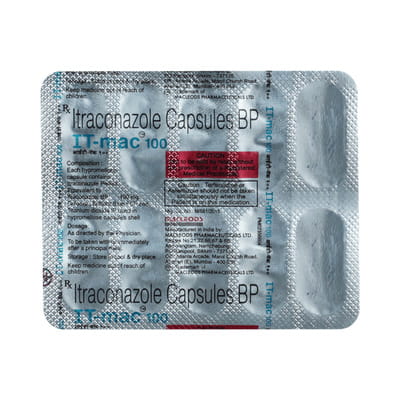 It Mac 100mg Strip Of 5 Capsules