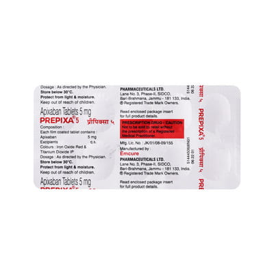 Prepixa 5mg Strip Of 10 Tablets