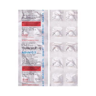 Adrole 0.5mg Strip Of 10 Tablets