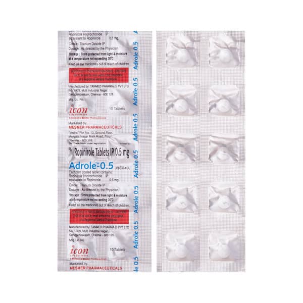 Adrole 0.5mg Strip Of 10 Tablets