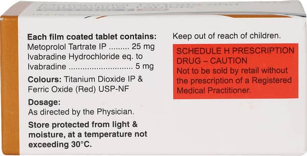 Metolar I 25/5Mg Strip Of 10 Tablets