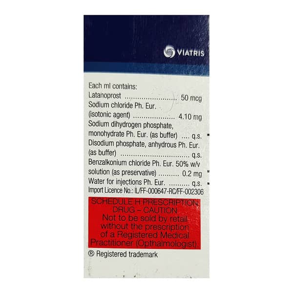 Xalatan 0.005 % Eye Drops 3 Ml