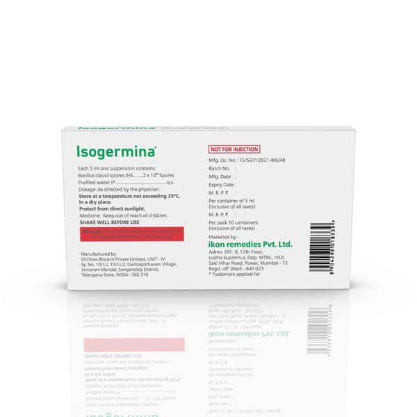 Isogermina Mini Bottle Of 5ml Suspension (Pack Of 10)