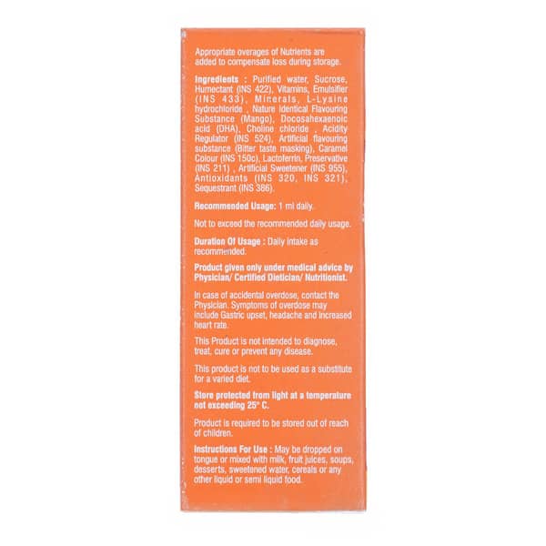 A To Z Complete Multivitamin Mango Flavour Bottle Of 30Ml Oral Drops