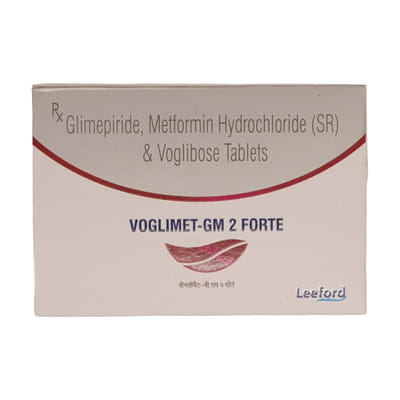 Voglimet Gm 2mg Forte Strip Of 10 Tablets