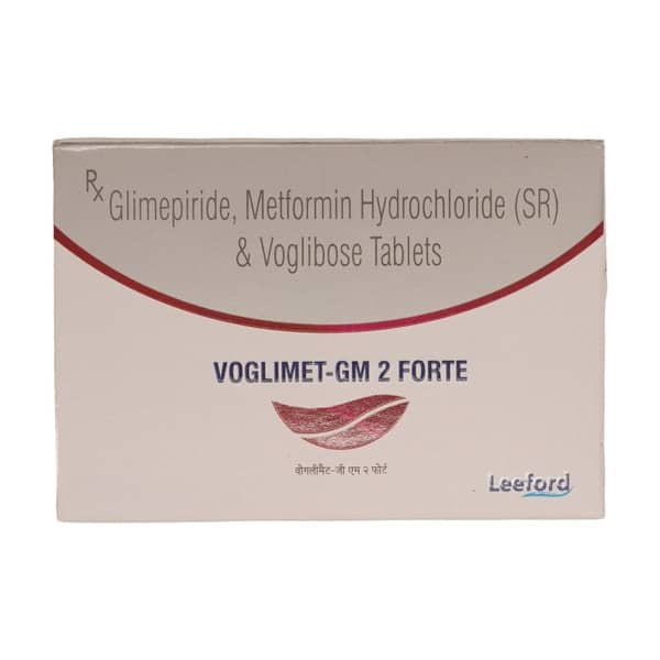 Voglimet Gm 2mg Forte Strip Of 10 Tablets