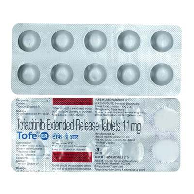 Tofe Er Strip Of 10 Tablets