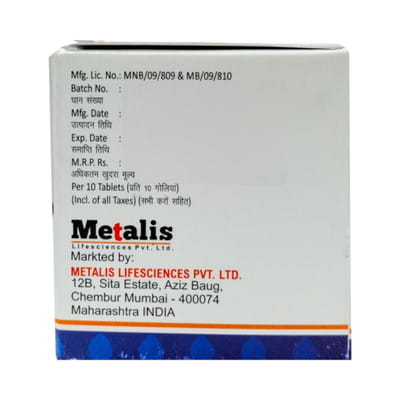 Raastel Ln 40mg Strip Of 10 Tablets