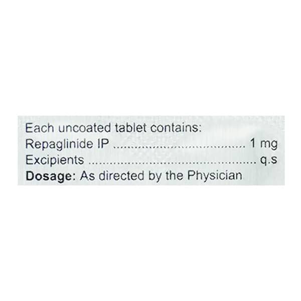 Reepag 1Mg Strip Of 10 Tablets