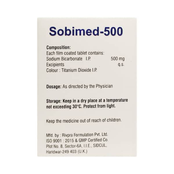 Sobimed 500mg Strip Of 10 Tablets
