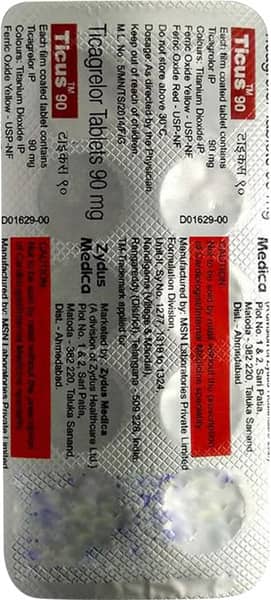 Ticus 90Mg Strip Of 10 Tablets