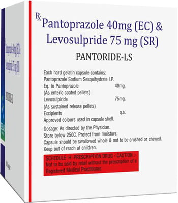 Pantoride Ls Strip Of 10 Capsules