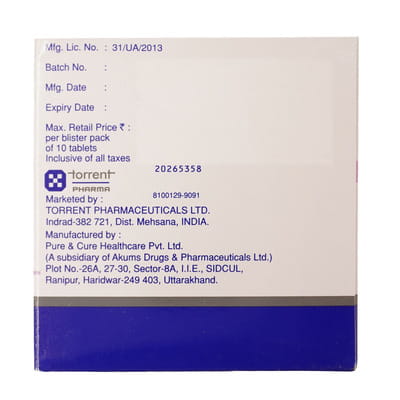 Linaxa Em 25/5/1000mg Strip Of 10 Tablets