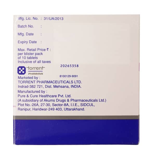 Linaxa Em 25/5/1000mg Strip Of 10 Tablets