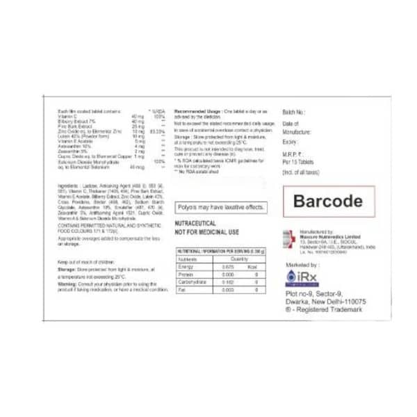 Retirx V Strip Of 15 Tablets
