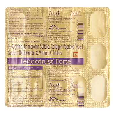 Tendotrust Forte Strip Of 15 Tablets
