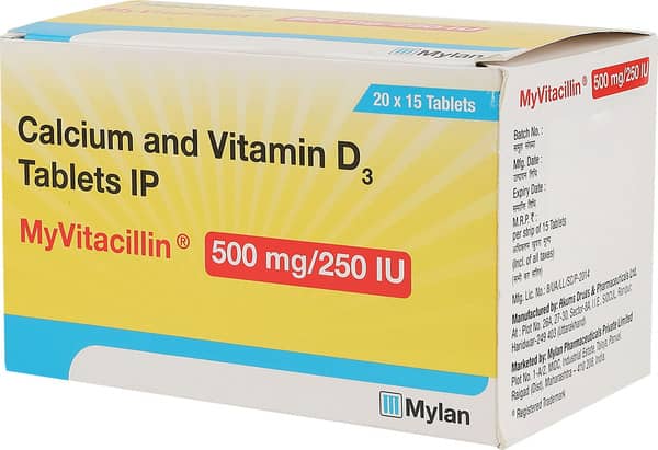 Myvitacillin Strip Of 15 Tablets