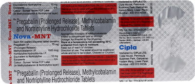 Nova Mnt Strip Of 10 Tablets