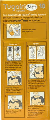 Tugain Men 10% Bottle Of 60ml Solution