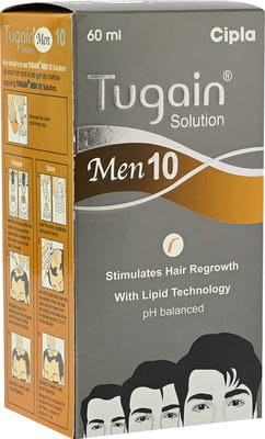 Tugain Men 10% Bottle Of 60ml Solution