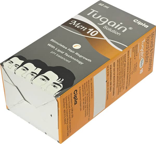 Tugain Men 10% Bottle Of 60ml Solution