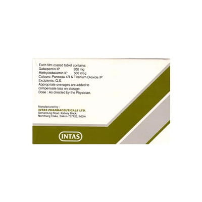 Gabapin Me Strip Of 15 Tablets