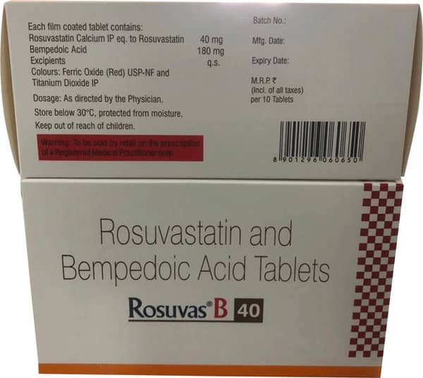 Rosuvas B 40 Tablet