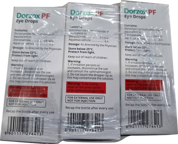 Dorzox PF Eye Drops