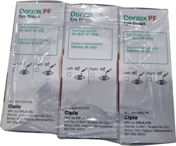Dorzox PF Eye Drops
