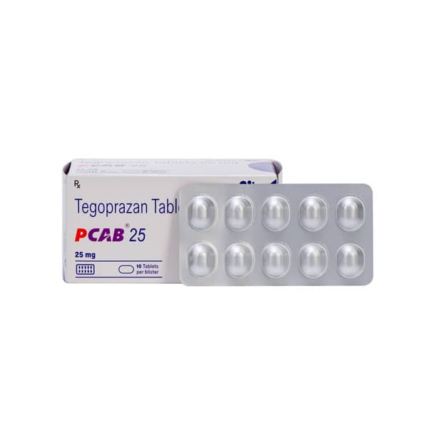 Pcab 25Mg Strip Of 10 Tablets