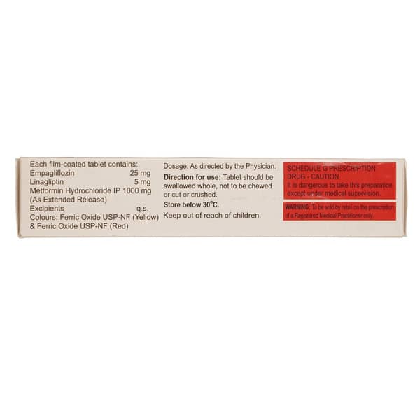 Linapride Em 1000Mg Strip Of 10 Tablets