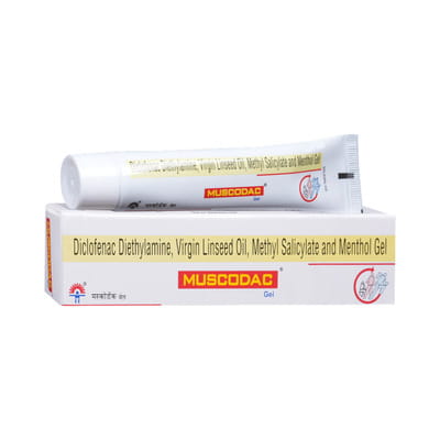 Muscodac Tube Of 20gm Gel