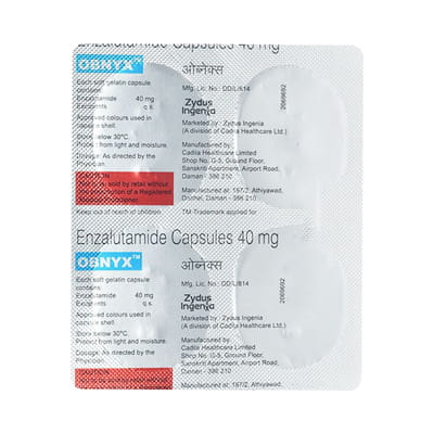 Obnyx 40mg Strip Of 4 Capsules