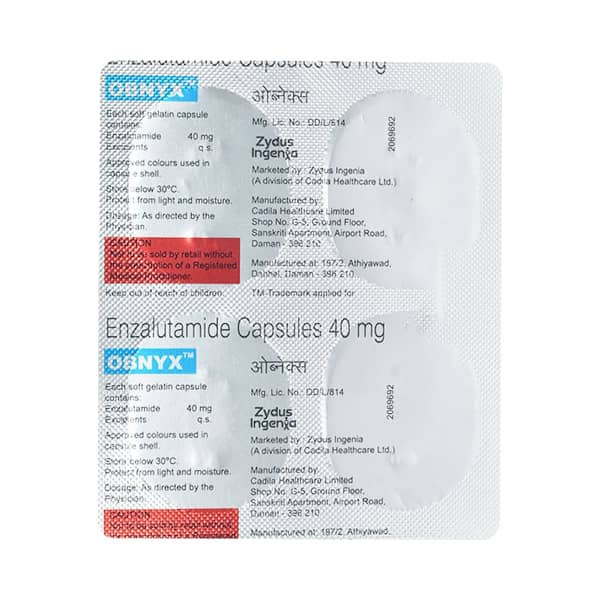 Obnyx 40mg Strip Of 4 Capsules