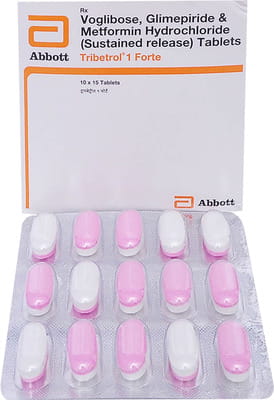 Tribetrol 1mg Forte Strip Of 15 Tablets
